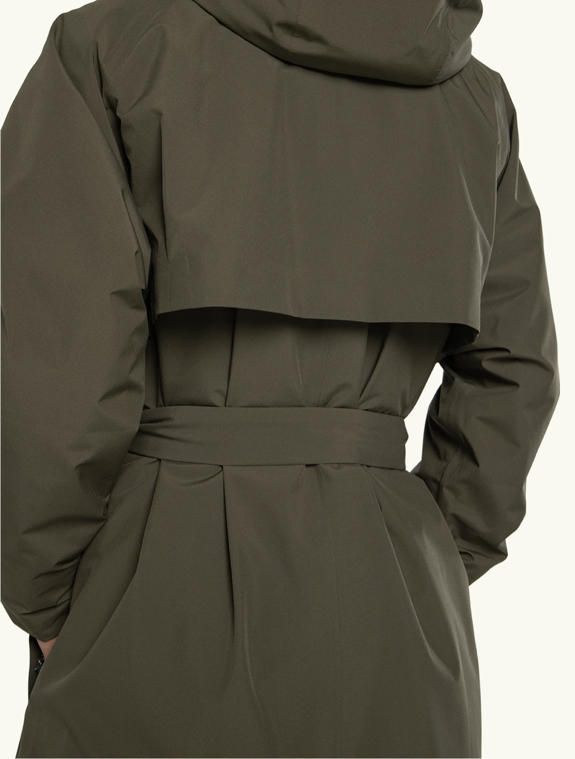 Åse insulated coat, new green