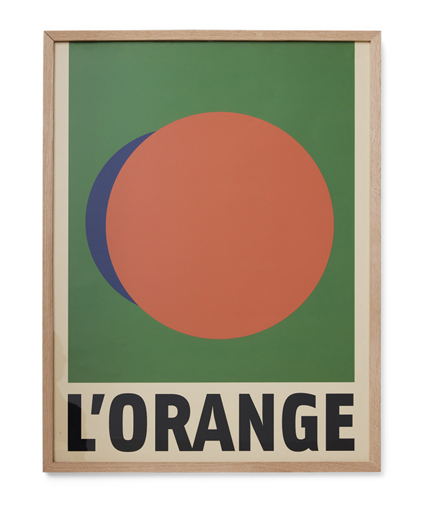 Framed artwork l ´orange