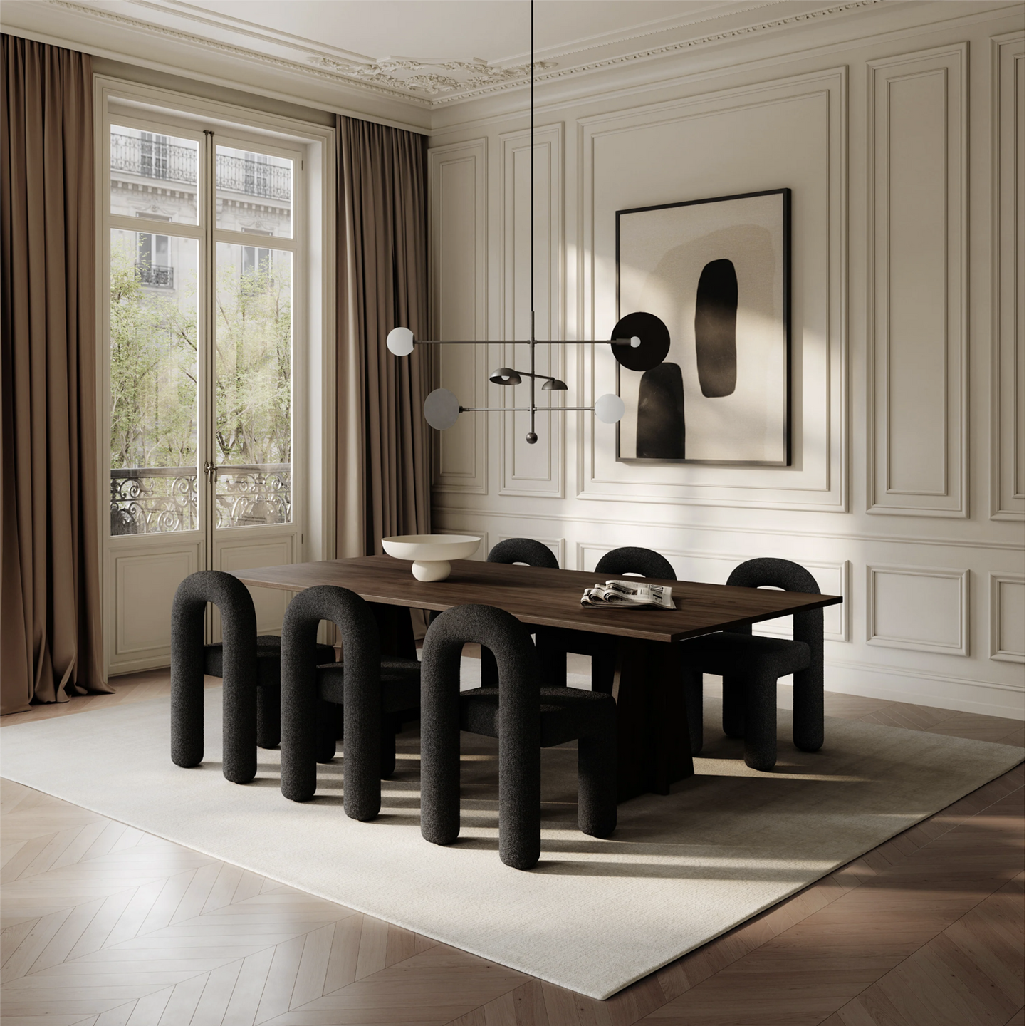 Sahn Chandelier - Bronze (5m)