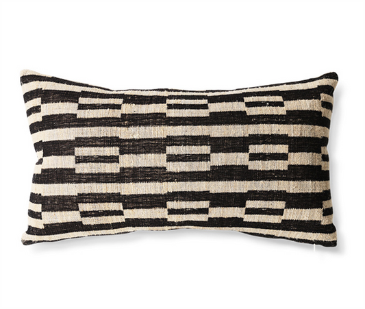 Natural monochrome cushion 70-40 cm