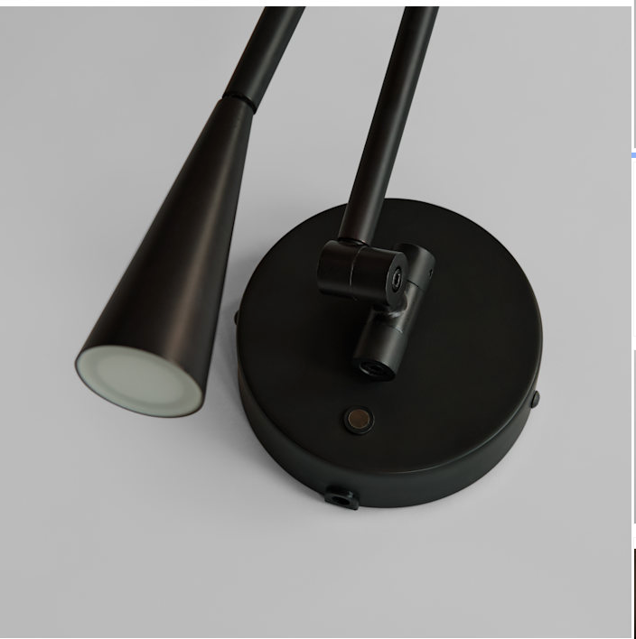 Snake Wall Lamp - Black