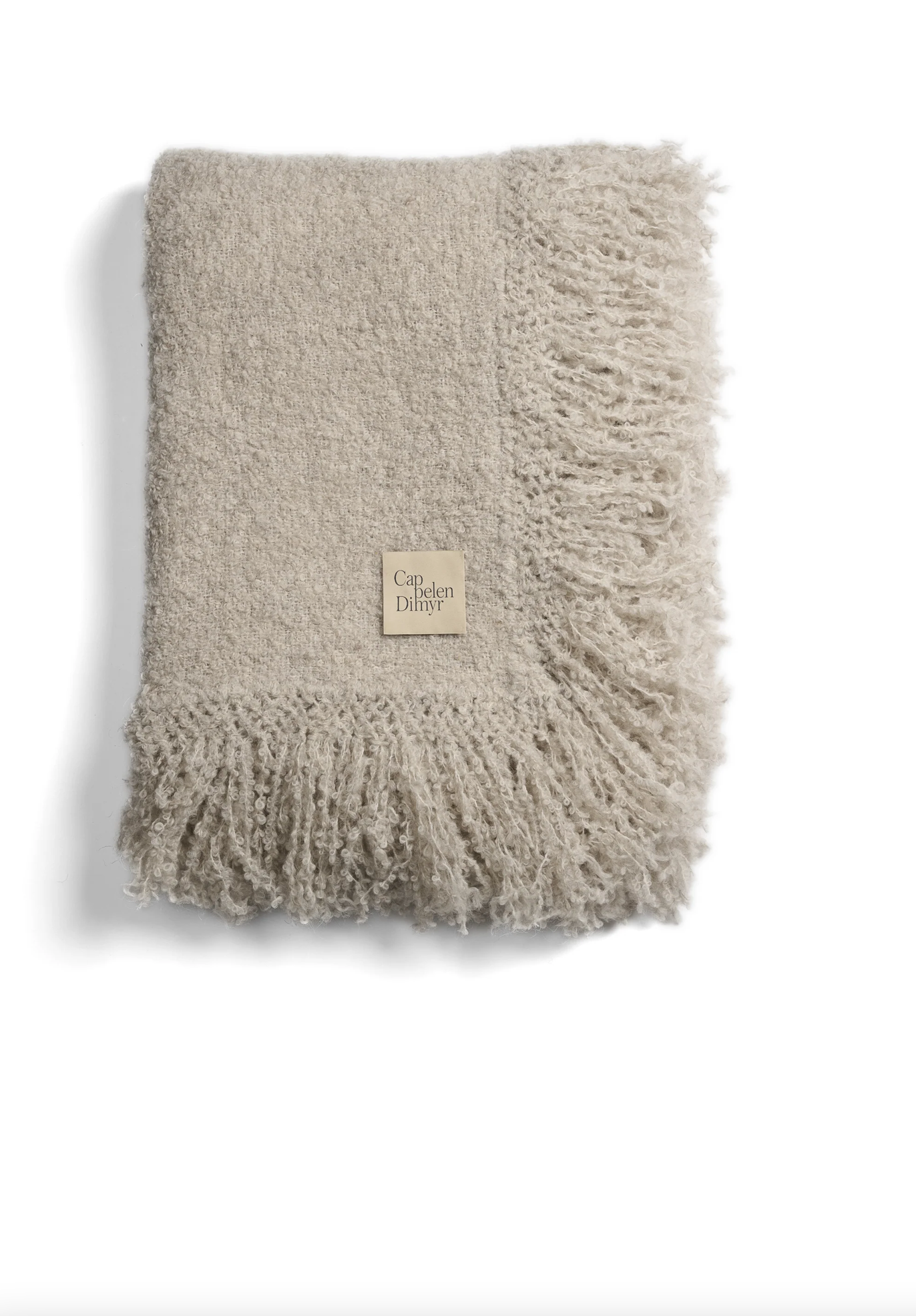 Beige Throw 140x180cm