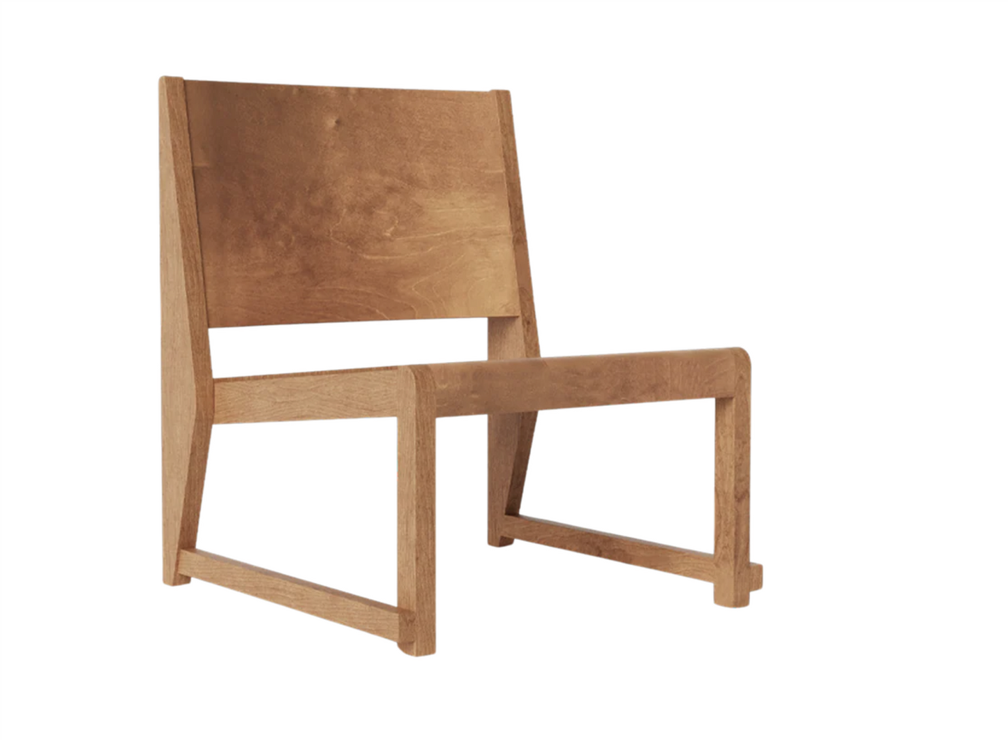 Easy Chair 01 Warm Brown Birch