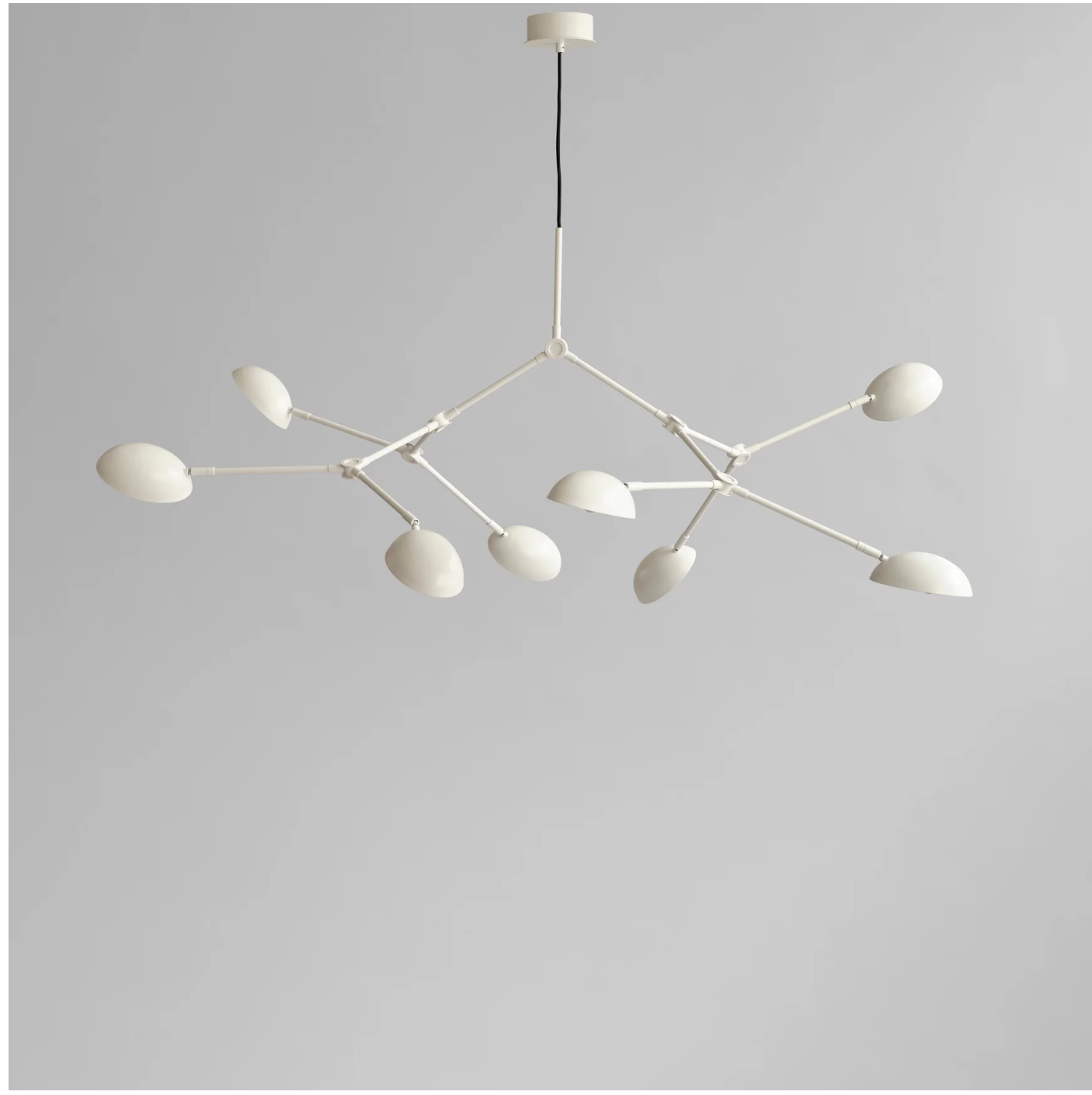 Drop Chandelier - White (5m)   Color White