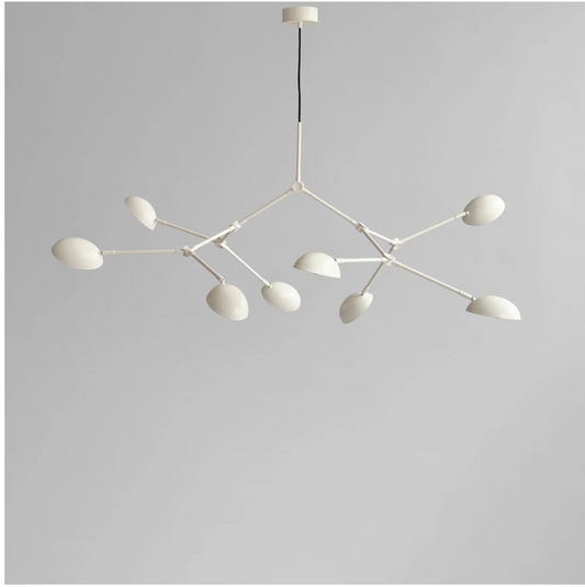 Drop Chandelier - White (5m)   Color White