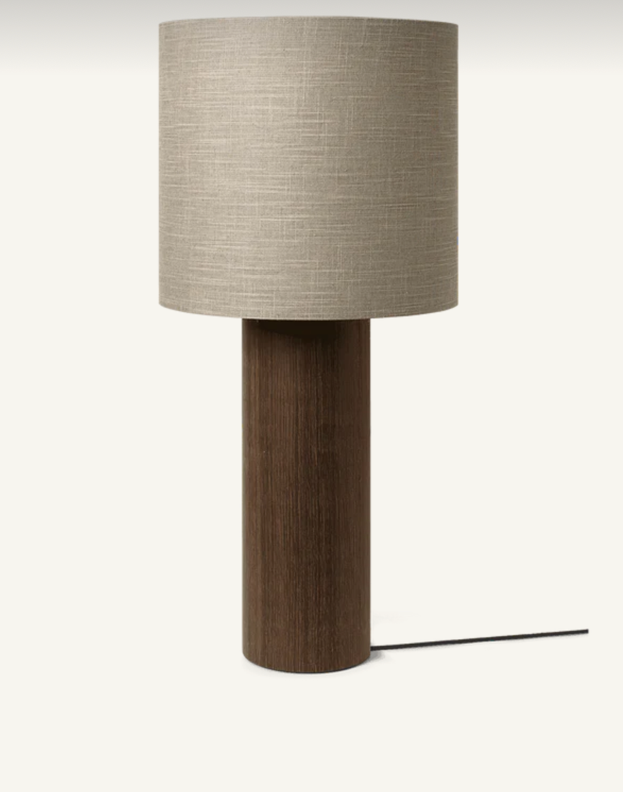 Post floor lamp base