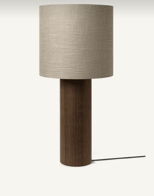 Post floor lamp base
