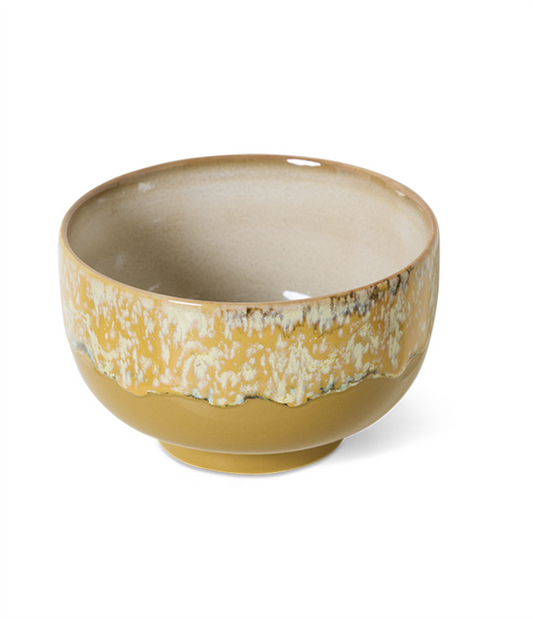 70s ceramics: noodle bowl sunbeam