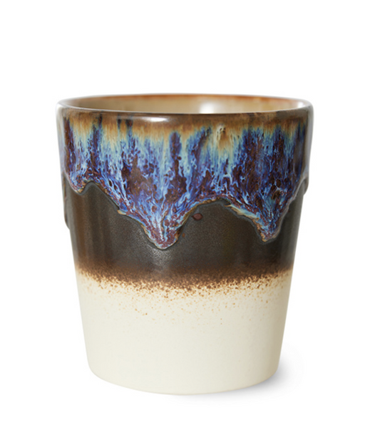 70s  coffee mugs aurora