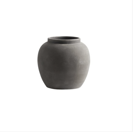 CLAY | 24 CM JARVASE-L-SMOKE
