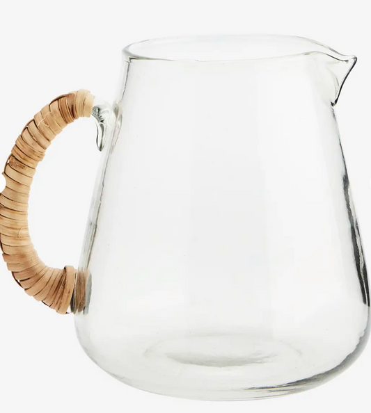 Glassmugge med bambus handtak