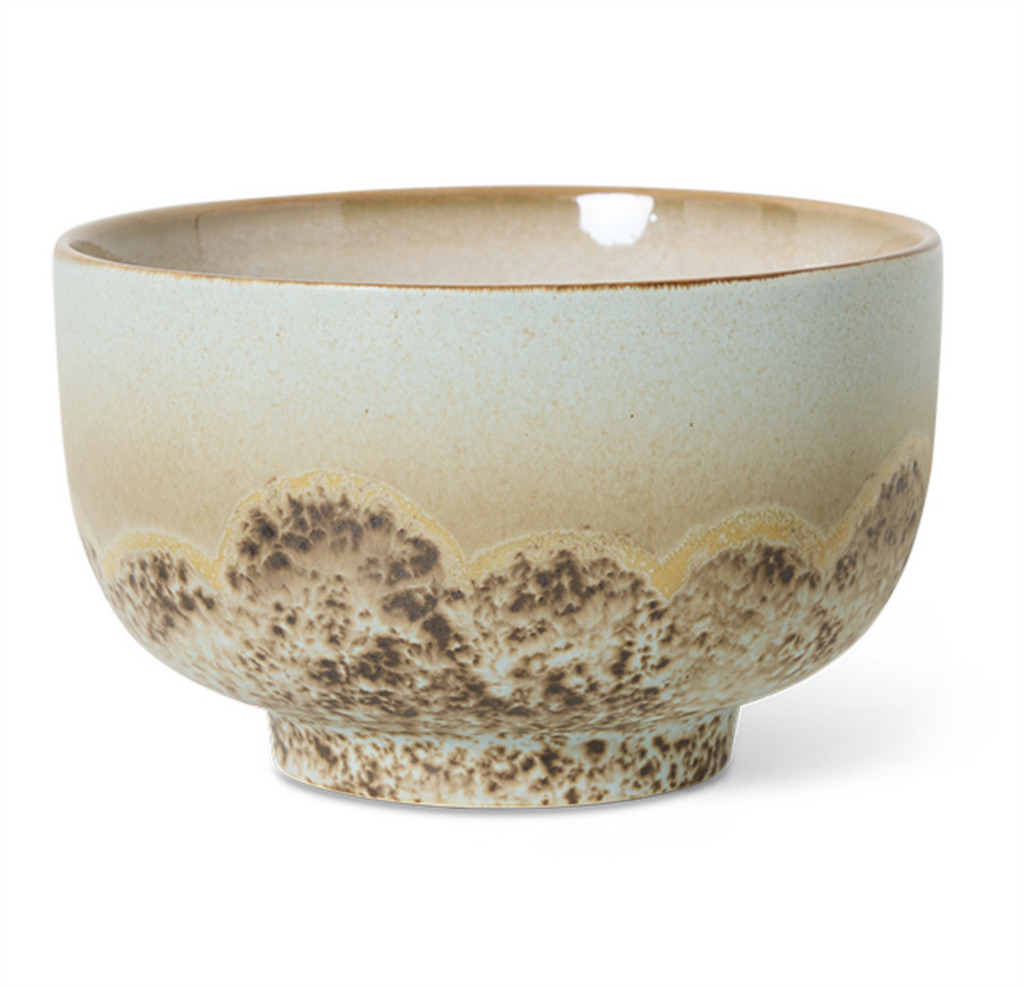 70s ceramics noodle bowl Shell