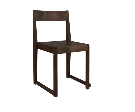 Chair 01 Dark Brown Birch