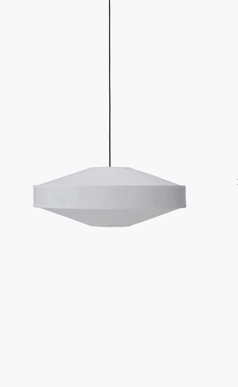 Kite Pendant Lamp Ø75 White Tyvek