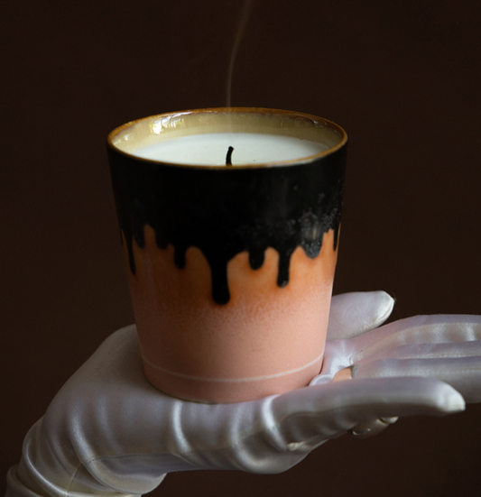 70s Christmas special gingerbread duftlys i kopp