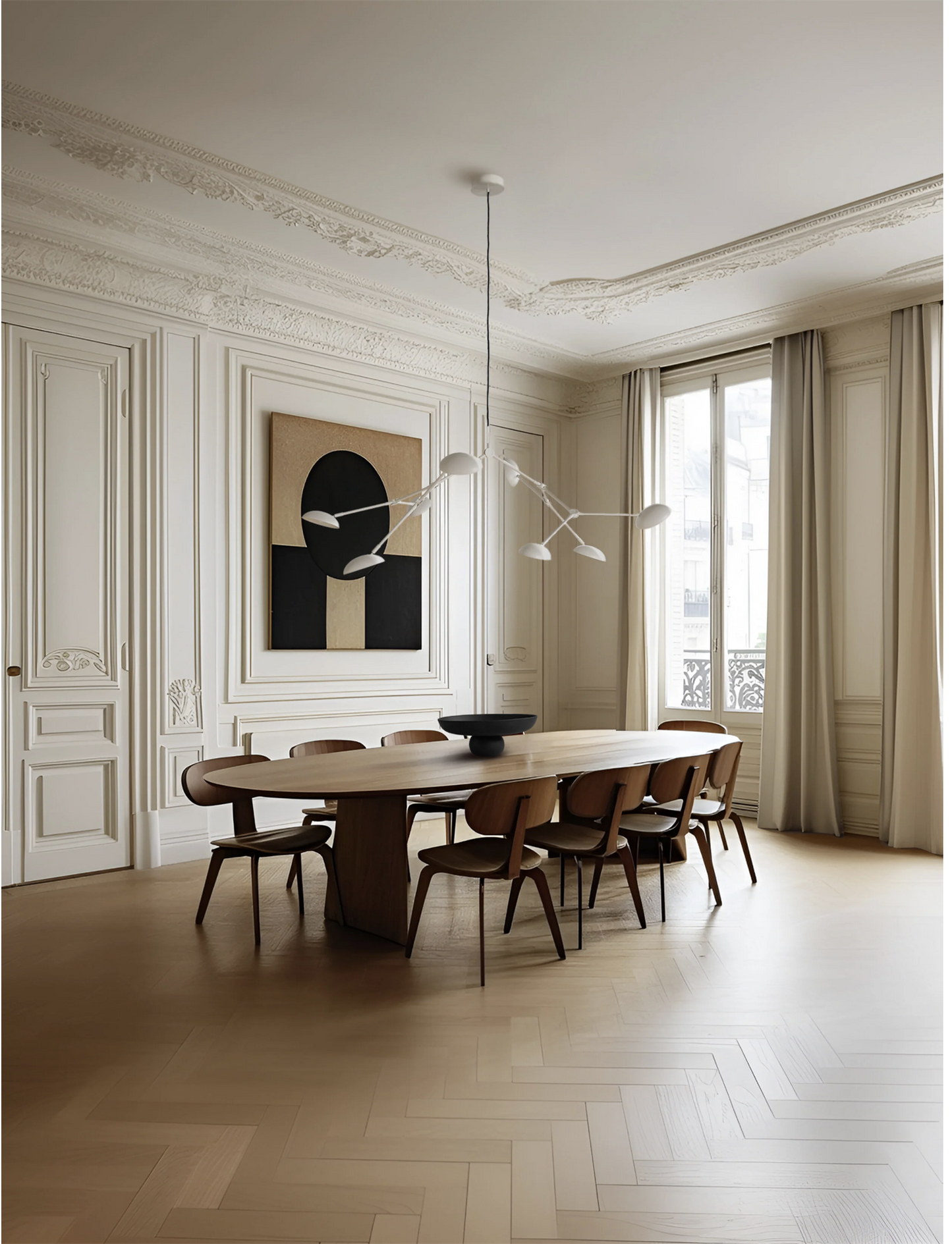 Drop Chandelier - White (5m)   Color White