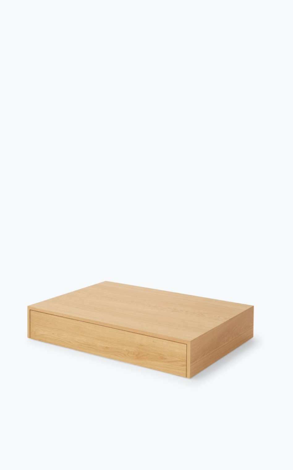 Mass Wide Coffee Table w. Drawer  Oak  H210 x W 1030 x D720