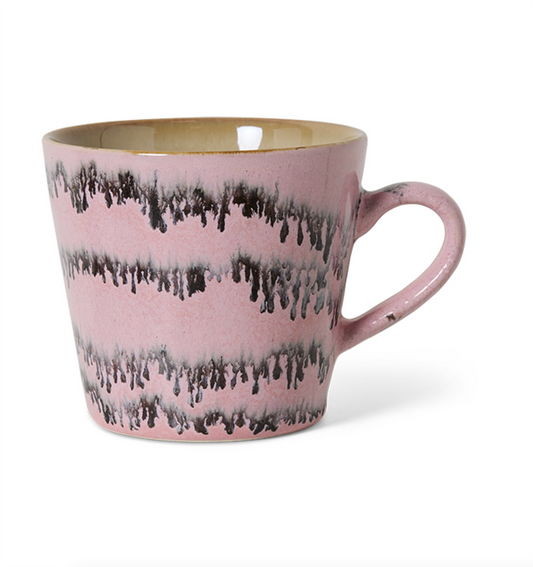 70s ceramics: cappuccino mug Bubble