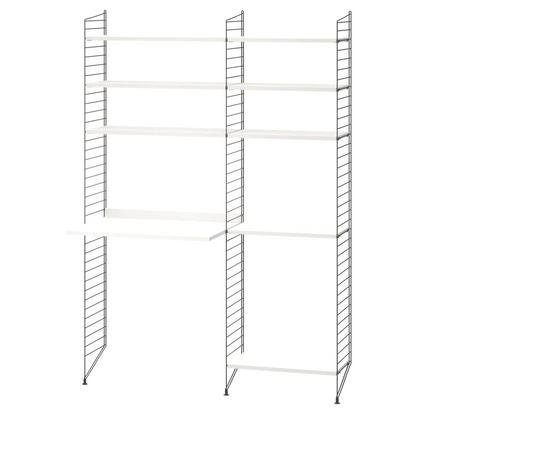 Workspace  Dark grey/White  140 cm
