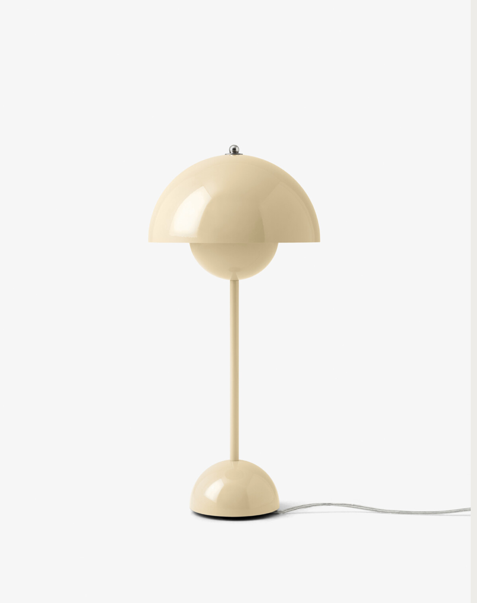 Flowerpot VP3 Verner Panton 1968 Ivory