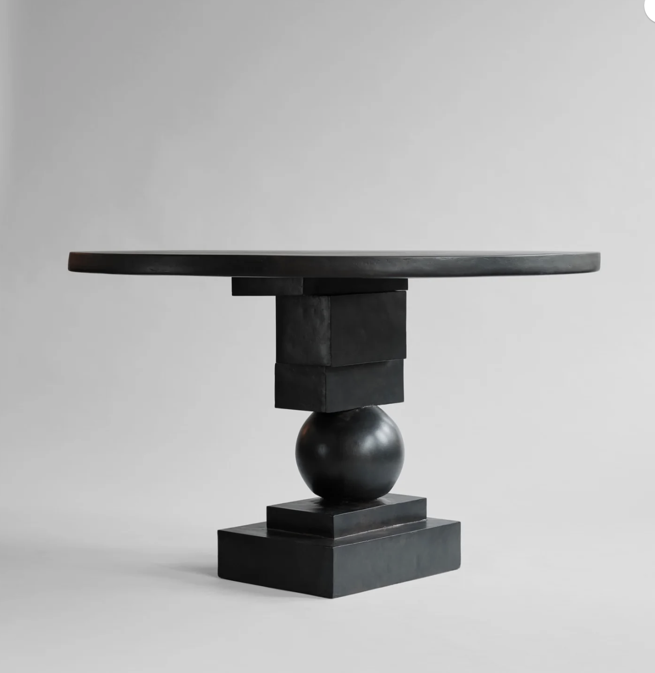 Artist Dining Table - Coffee ø 120 cm