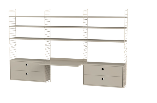 Workspace F Beige/Beige 240 cm