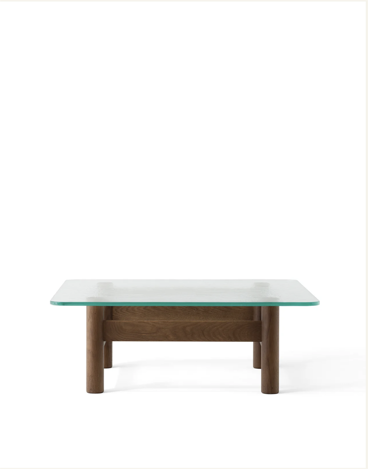 BRASILIA LOUNGE TABLE /DARK STAINED OAK