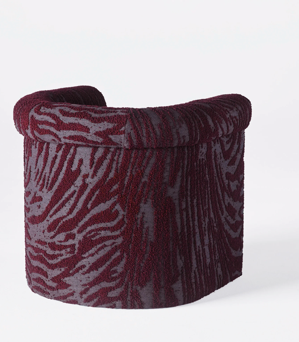 Decadent Lounge chair Zebra mønstret