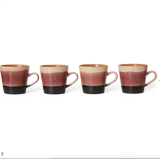 70s ceramics: americano mug rise