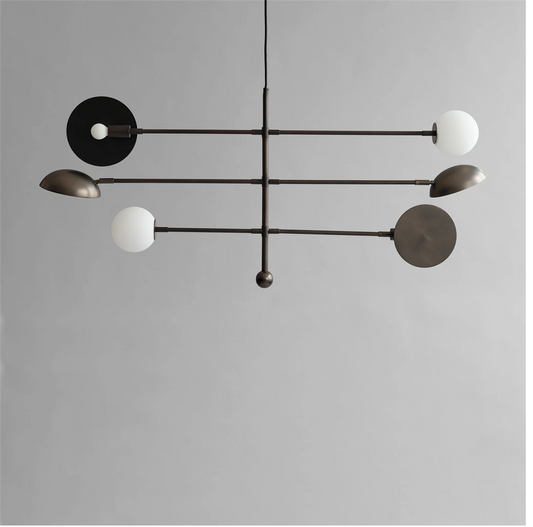 Sahn Chandelier - Bronze