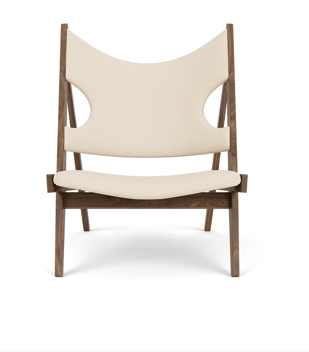 KNITTING LOUNGE CHAIR, Walnut| Logan Jasmine