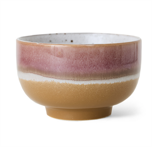 70s ceramics noodle bowl praire