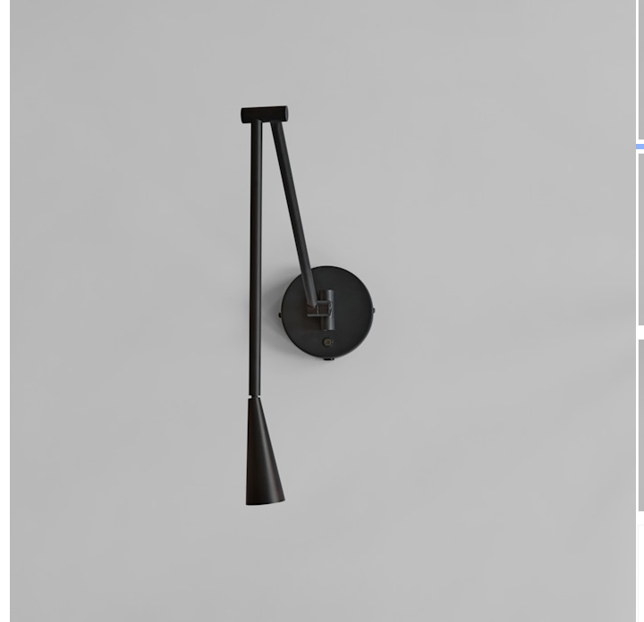Snake Wall Lamp - Black