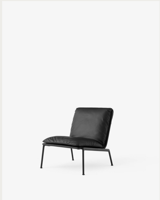 Muno LN18 Lounge chair  Noble Black Leather