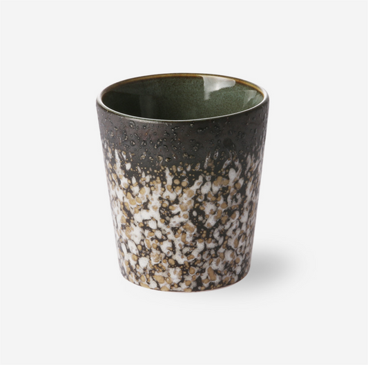 70s ceramics kopp: coffee mug, mud