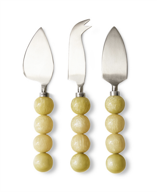 Cheese knives lemon (set of 3)