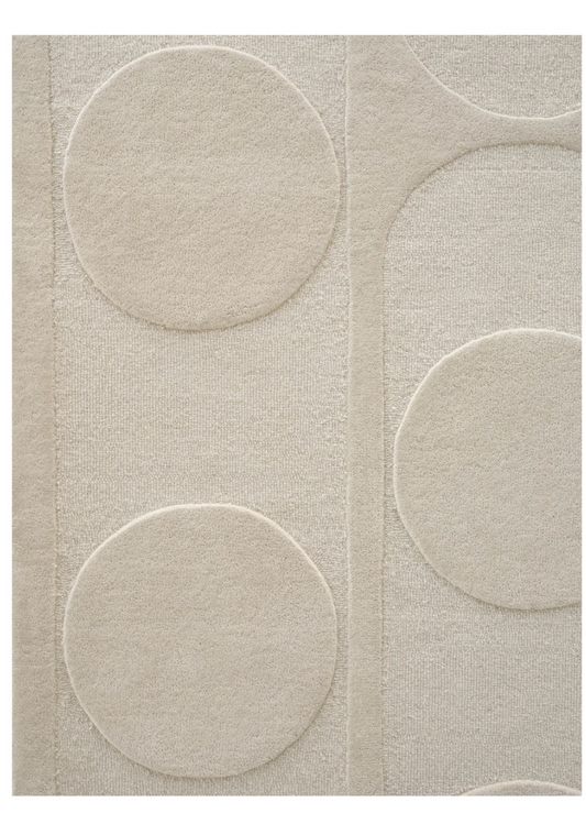 HANDMADE RUGS  ORB ALLIANCE / WHITE 250-350  cm