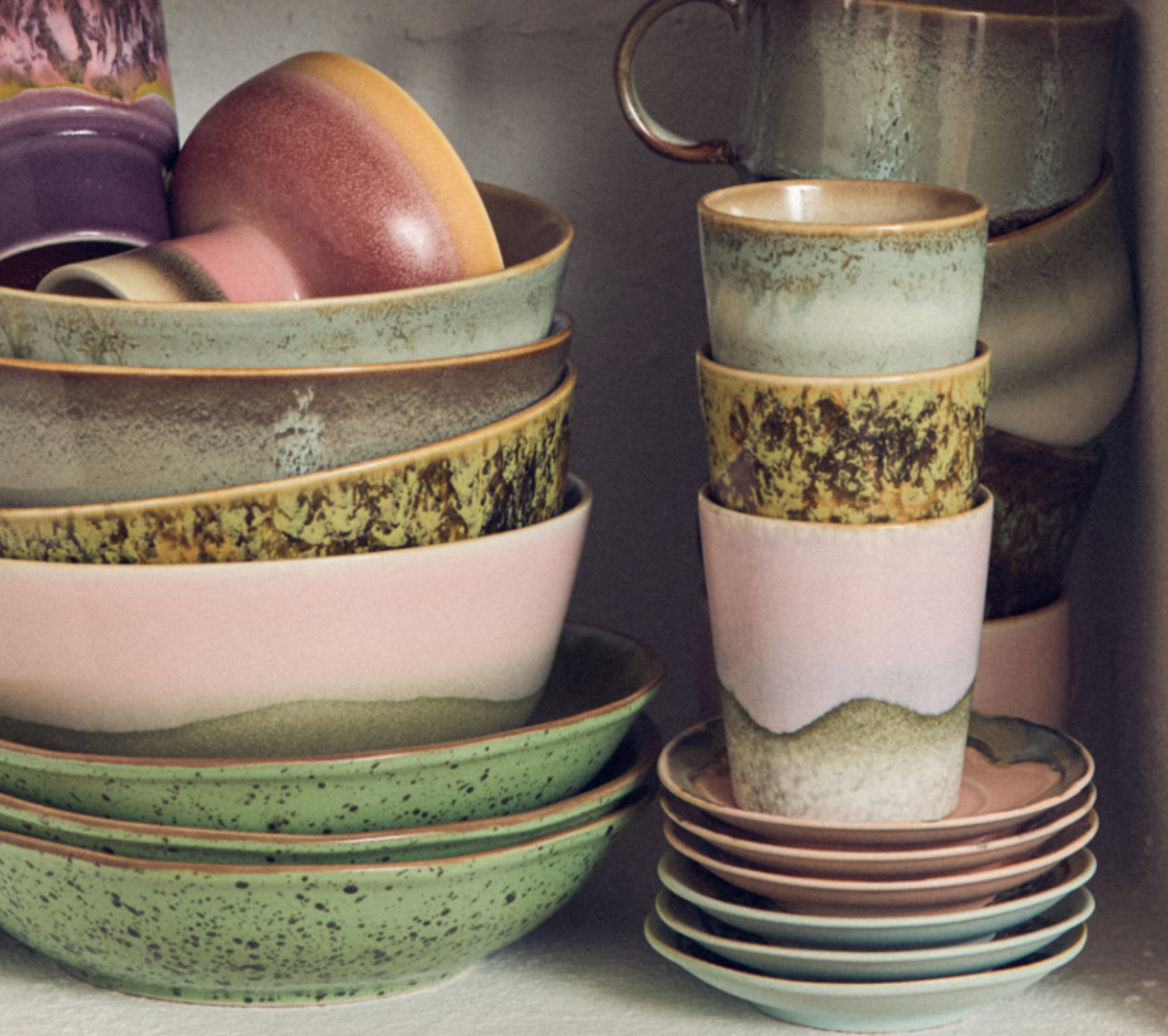 70s ceramics kopp: coffee mug bramble