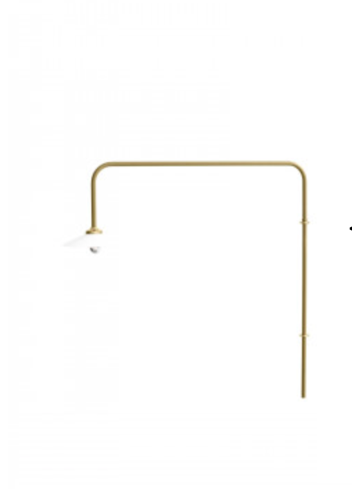 Hanging lamp no. 5 brass