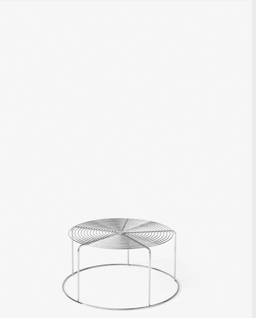 Wire Coffee Table VP17.  Ø 74 cm