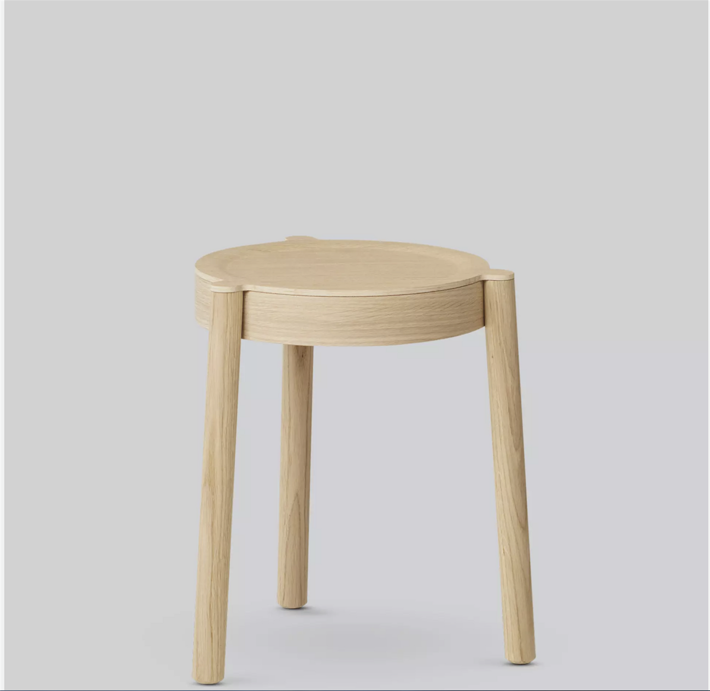 Pal stool light oiled oak