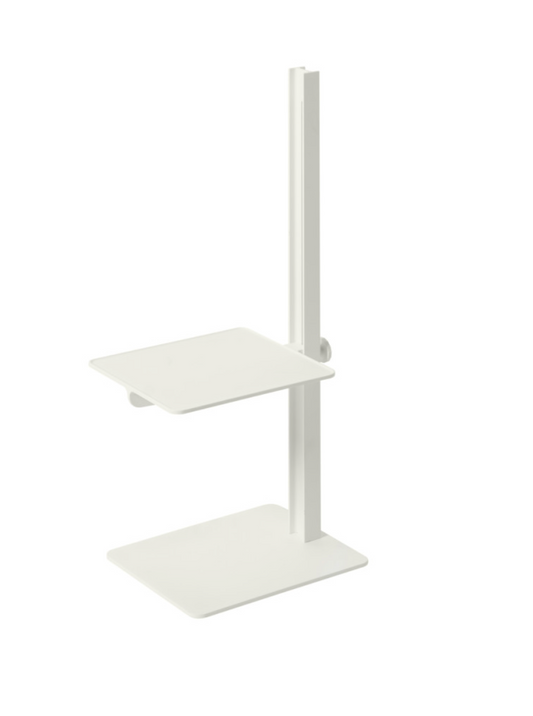 Museum side table white