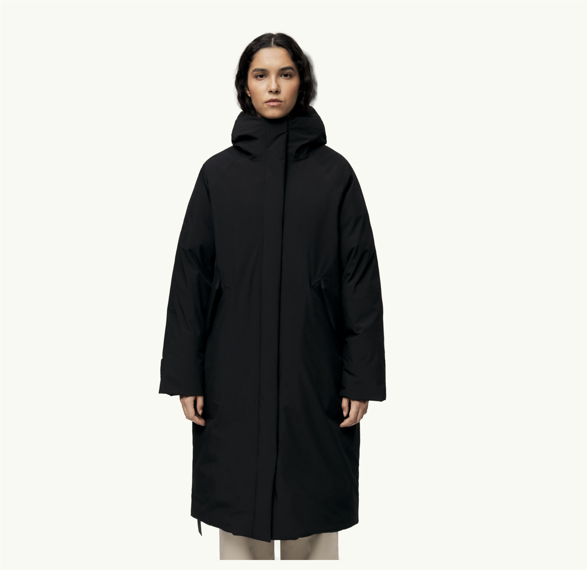 Røros down coat Black