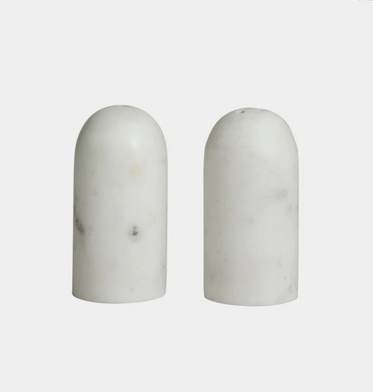SUMAK salt og pepper sett  i marmor