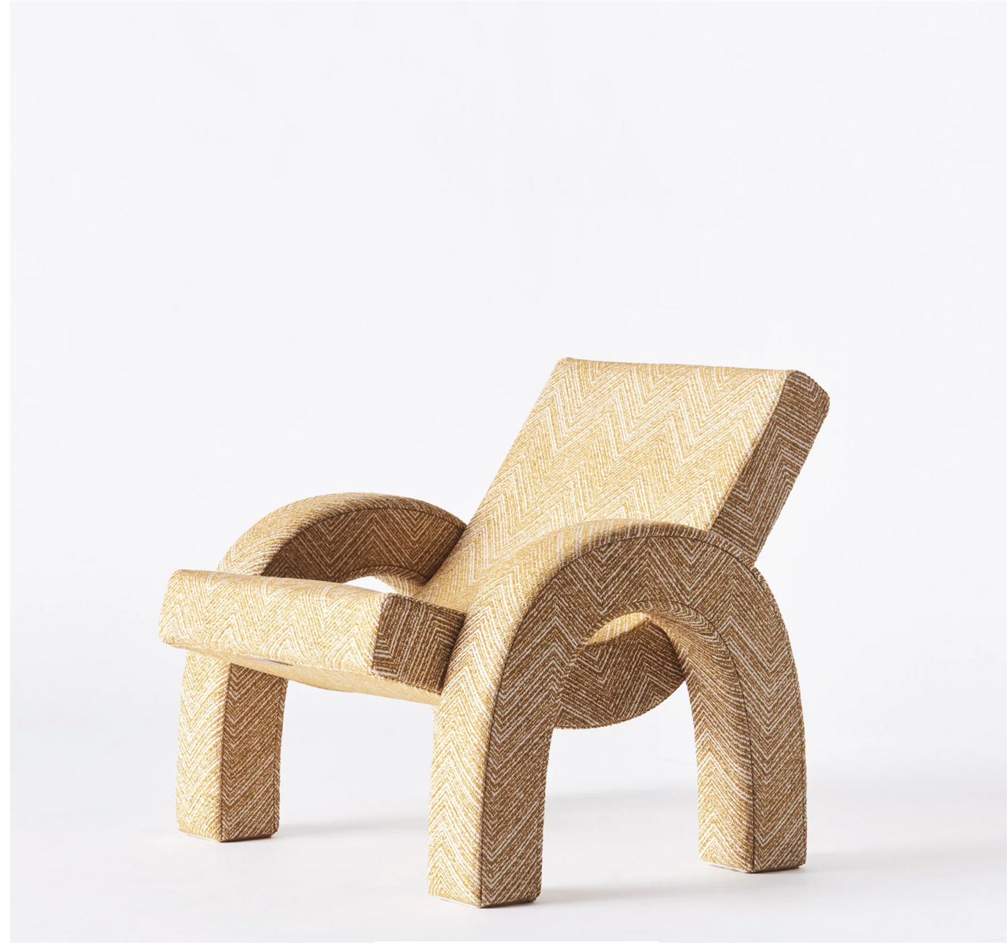 ARCO LOUNGE CHAIR TEIDE OCHRE