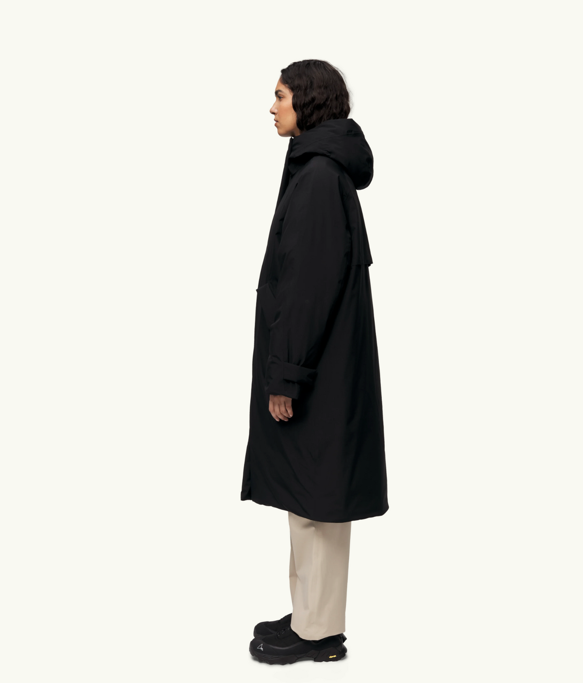 Røros down coat Black