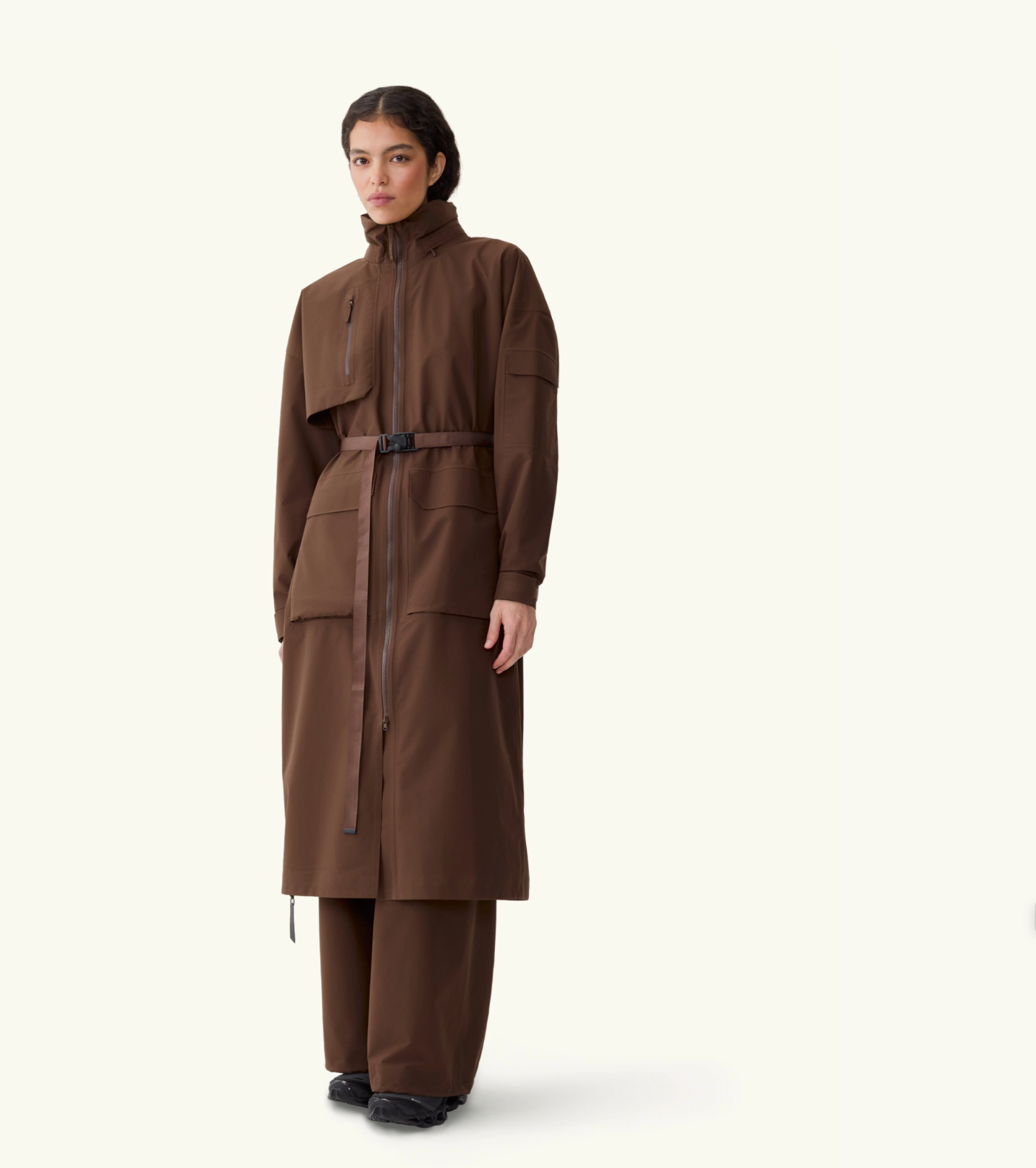 Klipra Coat Brownstone