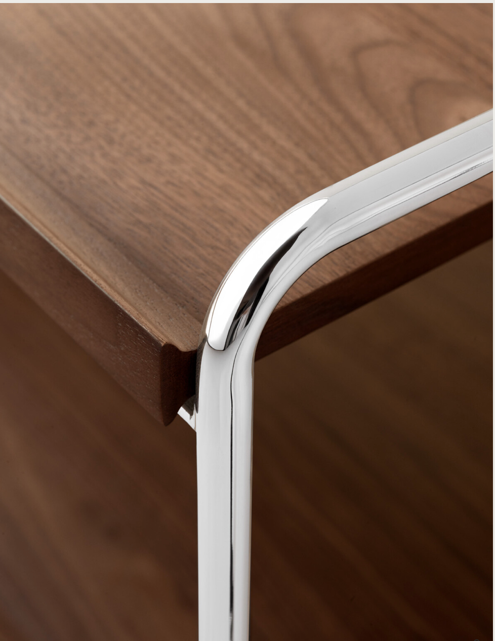 Alima NDS6  Chrome/Walnut 83x38x174 cm