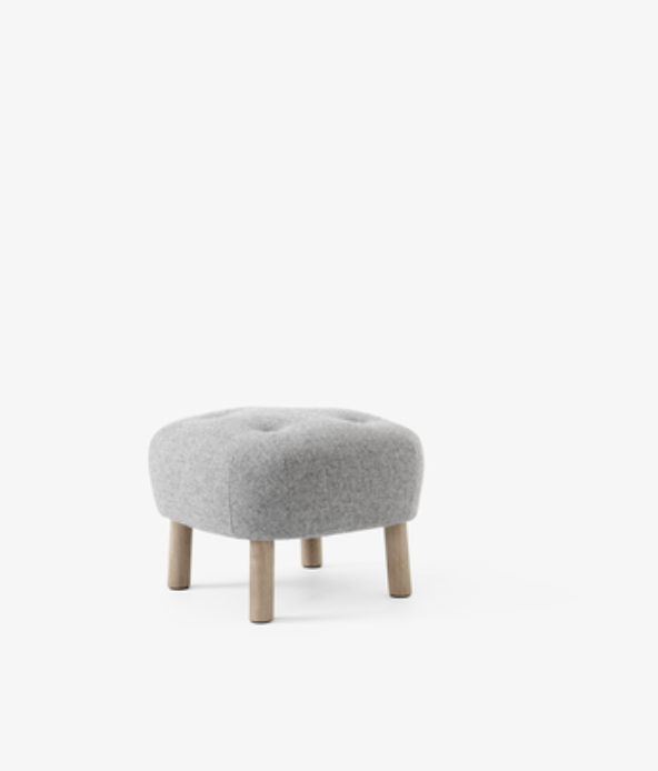 Pouf Little Petra ATD1 oiled oak w/hallingdal