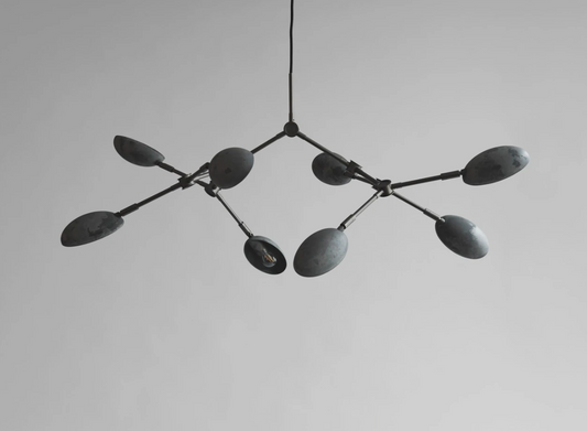 Drop chandelier oxidized MINI